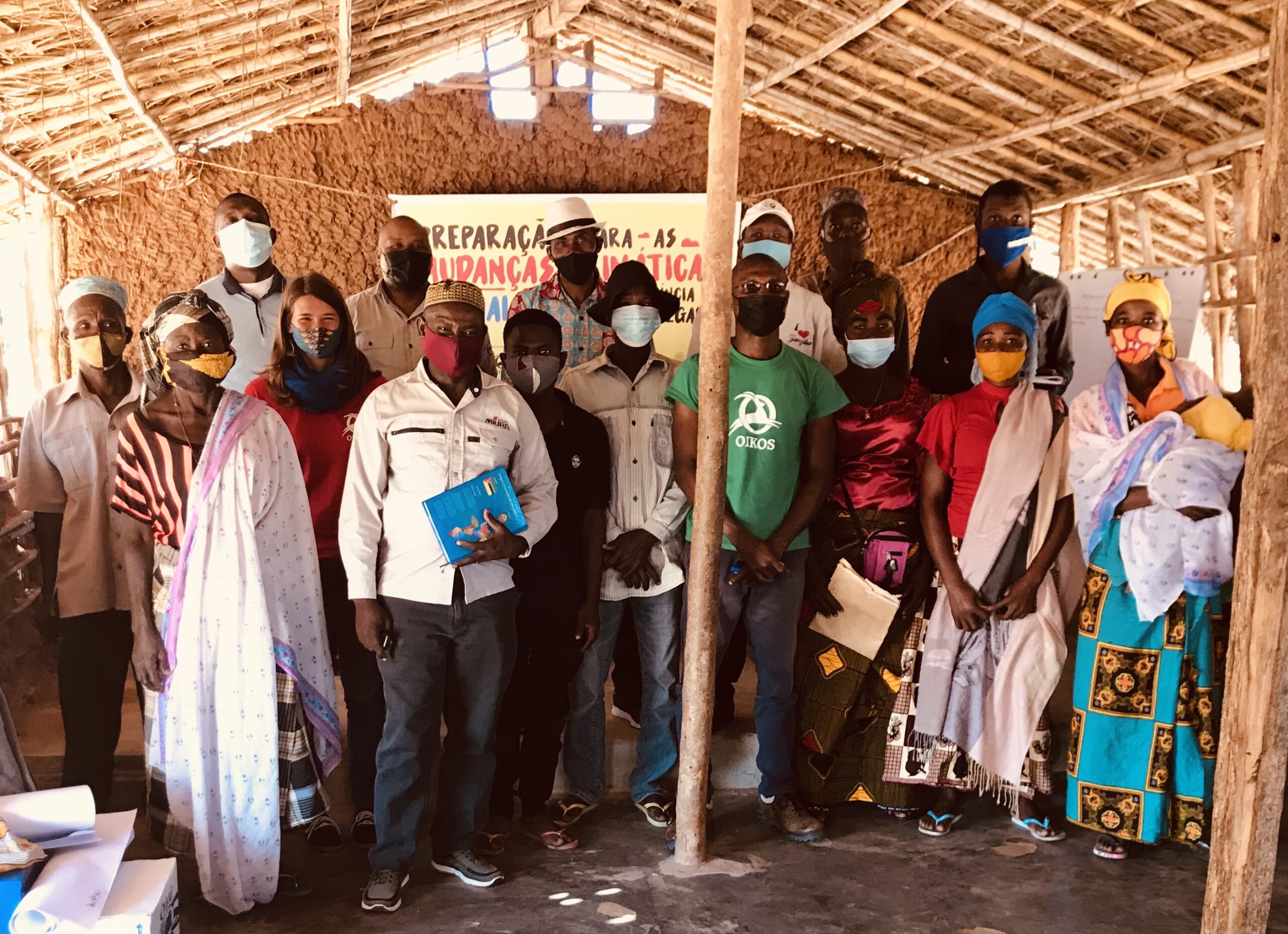 Community meeting in Sambene, Mozambique